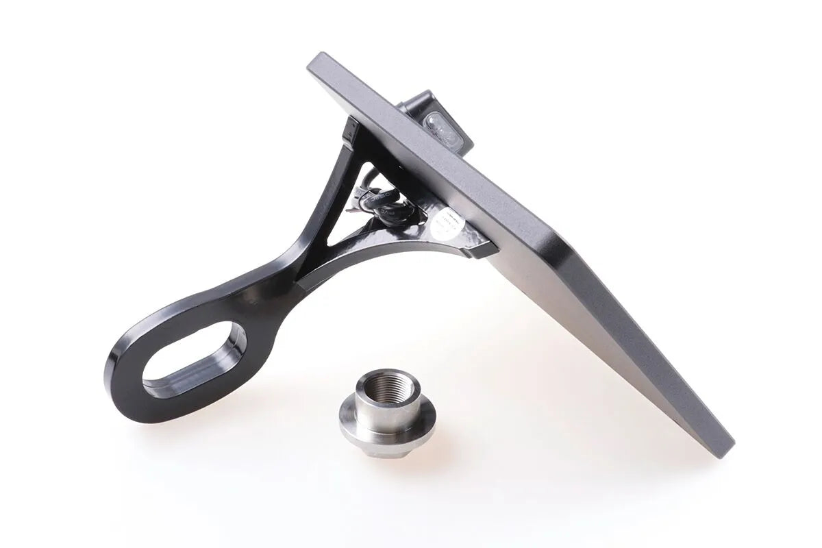 Cult Werk License Plate Holder With Led Light