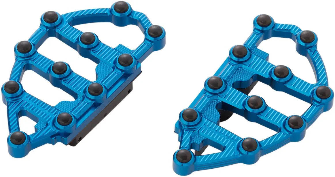 Arlen Ness Mx Billet gulvbrædder - Blå anodiseret