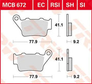Trw Rsi Series Sintered Off-road Race Brake Pads