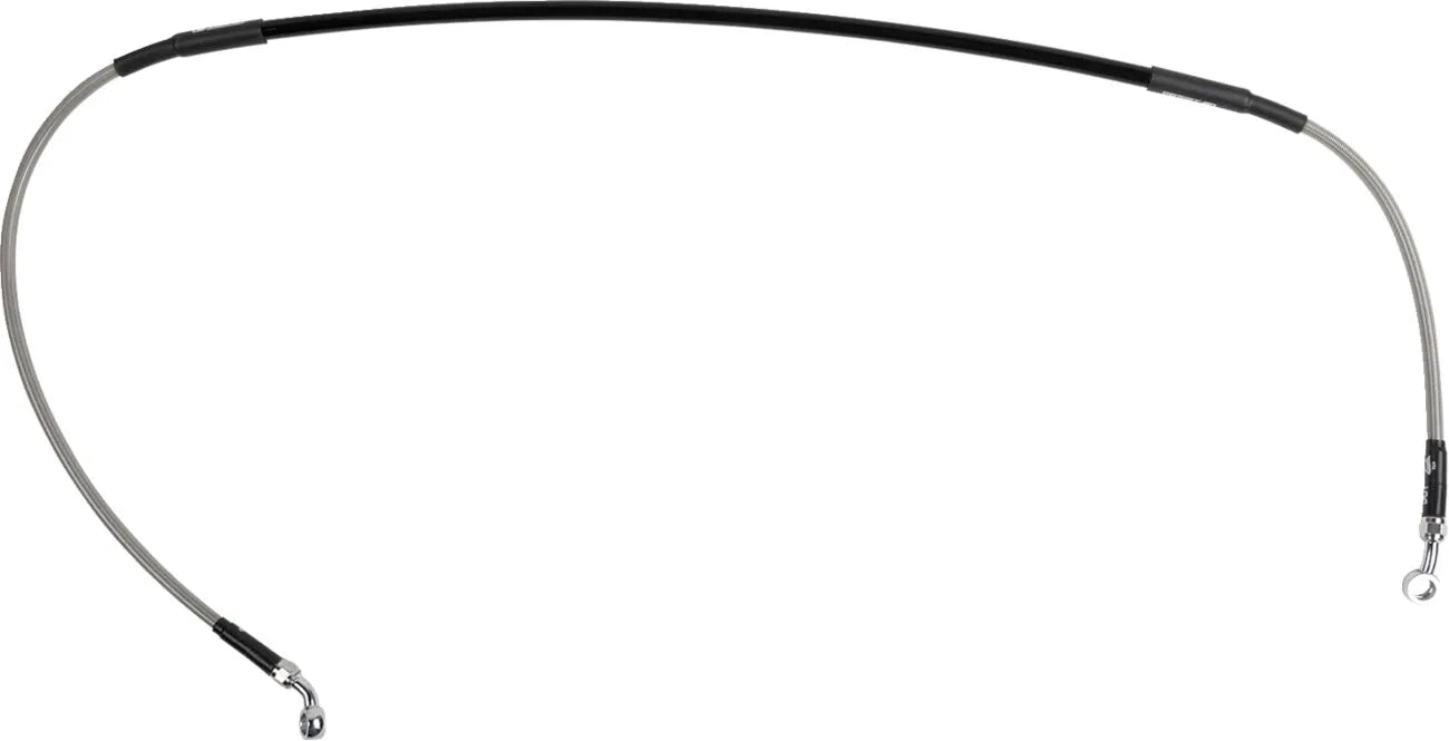 Moose Offroad Stainless Steel Braided Brake Line Front