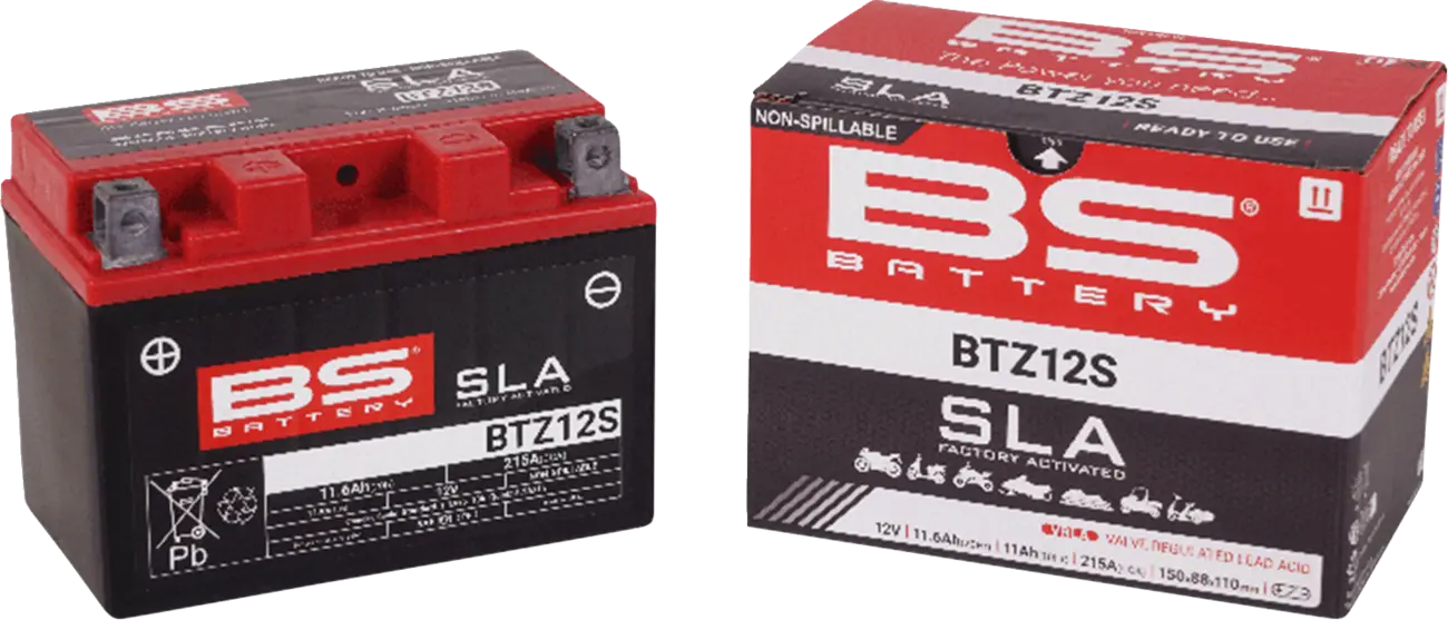 Bs Batteri Agm 12v 11ah Motorcykel Batteri