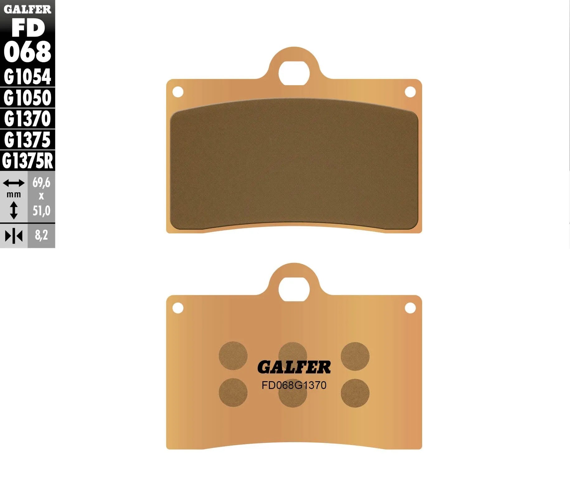 Galfer Hh Sintered Brake Pads
