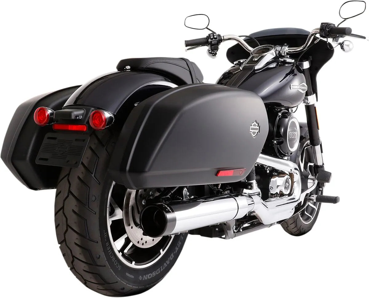 Rinehart Racing 4" Slip-on Muffler For Softail Sport Glide