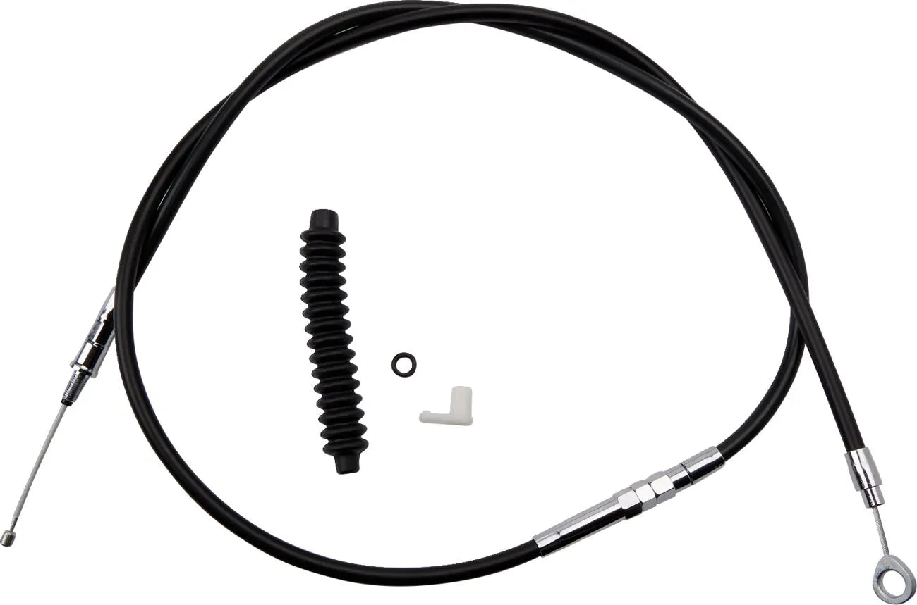 Drag Specialties High-efficiency Clutch Cable Black Vinyl