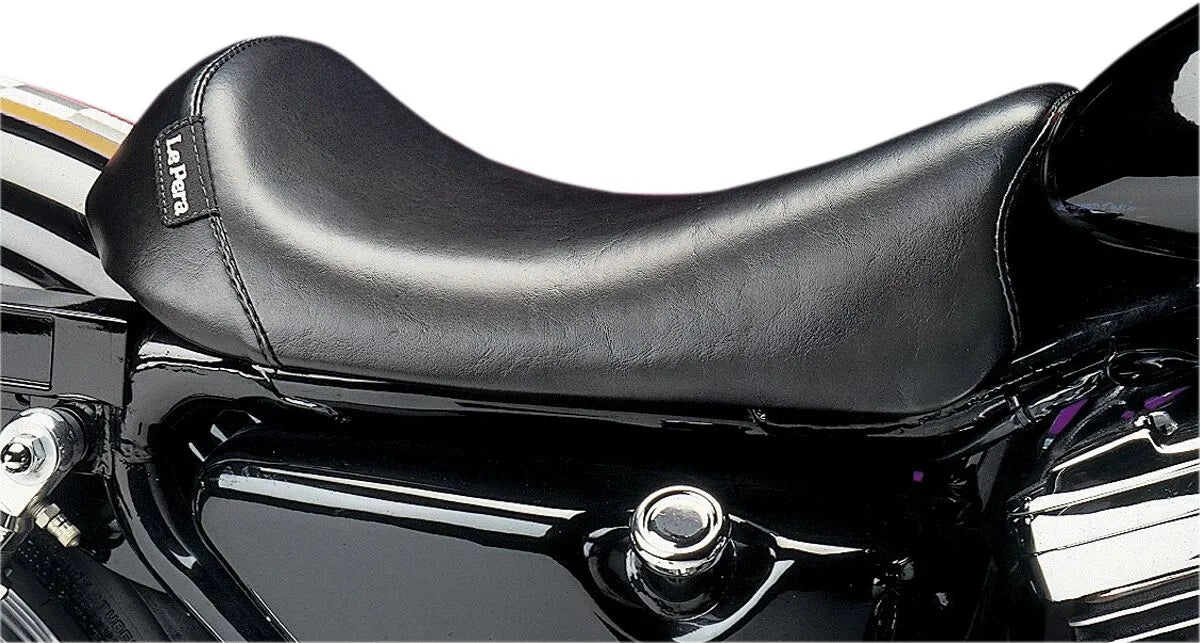 Le Pera Bare Bones solosæde - sort vinyl