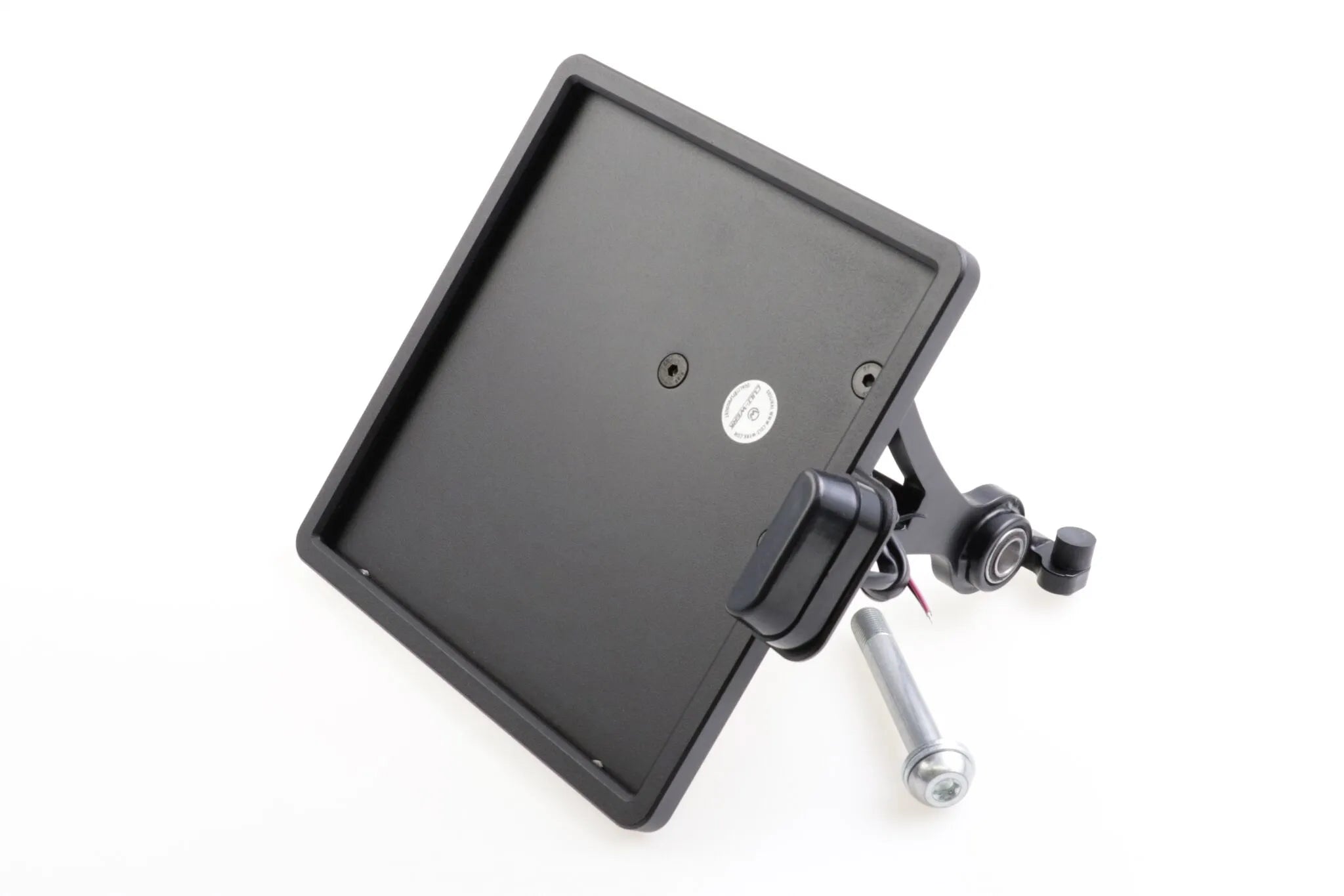 Cult Werk License Plate Holder - Black Steel