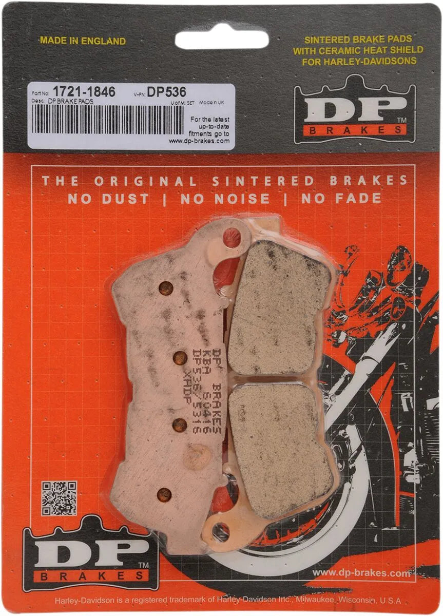 Dp Brakes Sintered Metal Brake Pads For Harley/buell