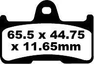 Ebc Tt Sport Carbon Fusion Brake Pads For Tout Terrain Bikes