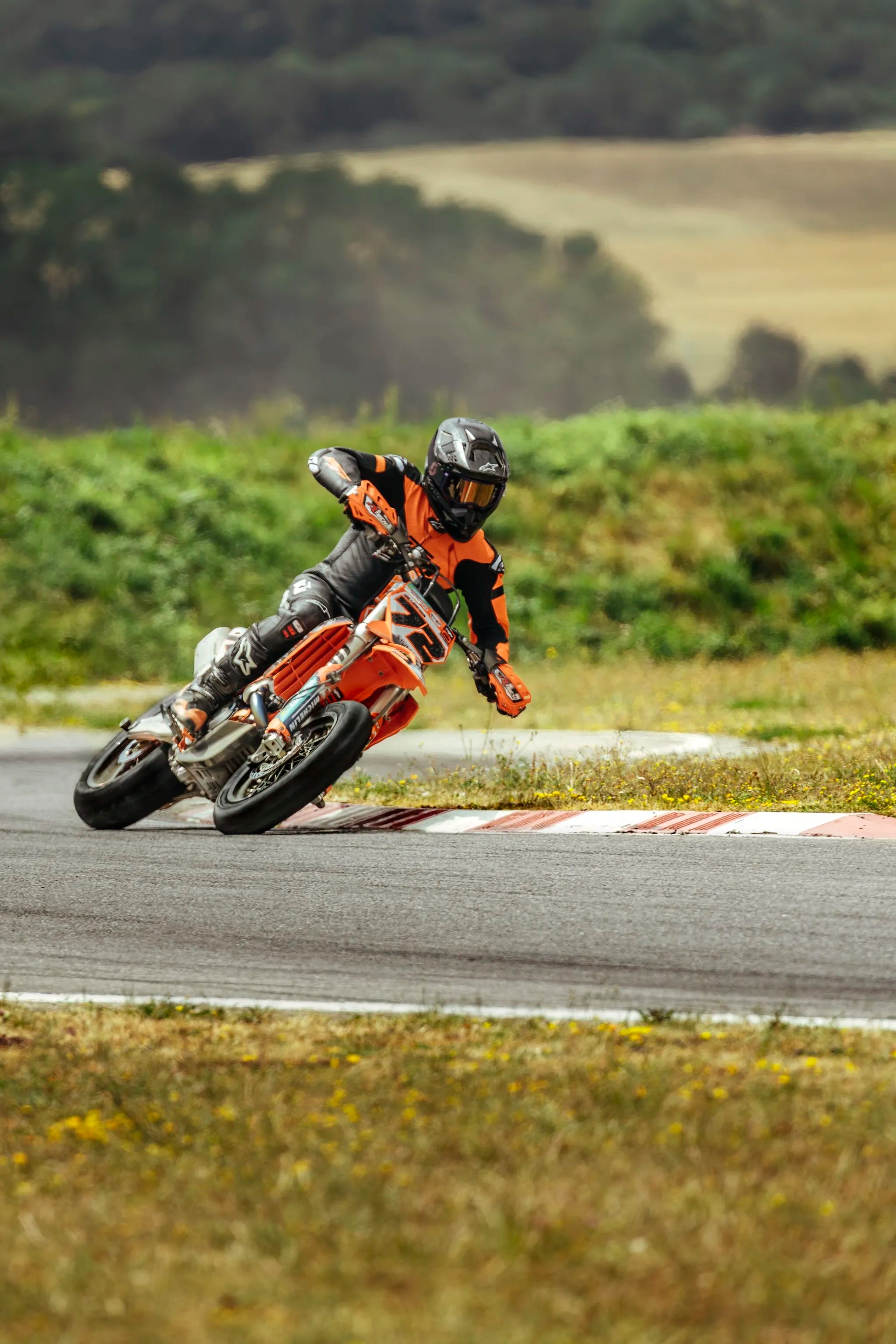 Michelin Power Supermoto Front Tire - 120/75r16.5