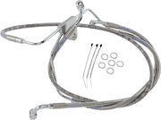 Drag Specialties Extended Brake Line Kit For Abs Models
