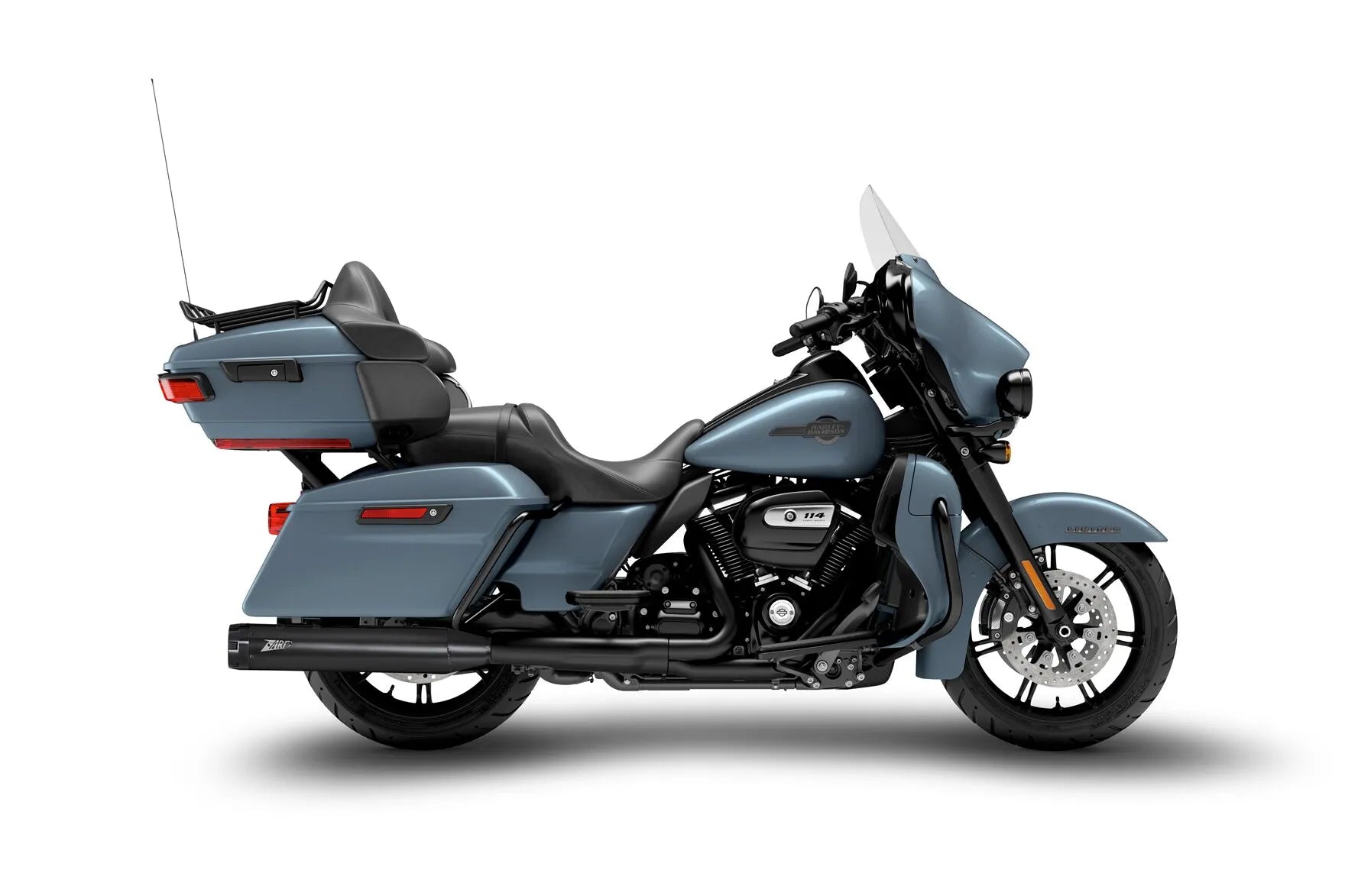 Zard 4.5" Slip-on Mufflers For Harley-davidson Touring