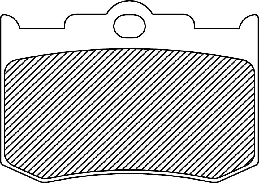 Drag Specialties Sintered Brake Pads - High Performance