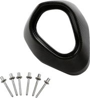 Akrapovic Replacement End Cap In Carbon Fiber