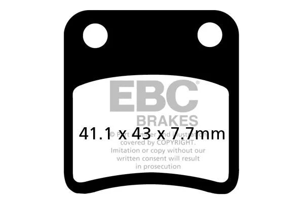 Ebc Sfa Series Organic Scooter Brake Pads