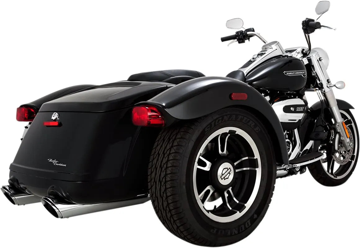 Vance & Hines Twin Slash Slip-on Mufflers For Freewheeler