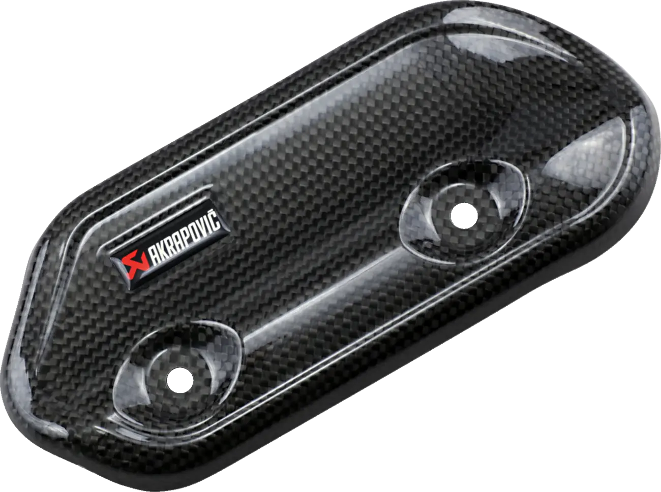 Akrapovic Heat Shield For Muffler - Carbon Fiber Black