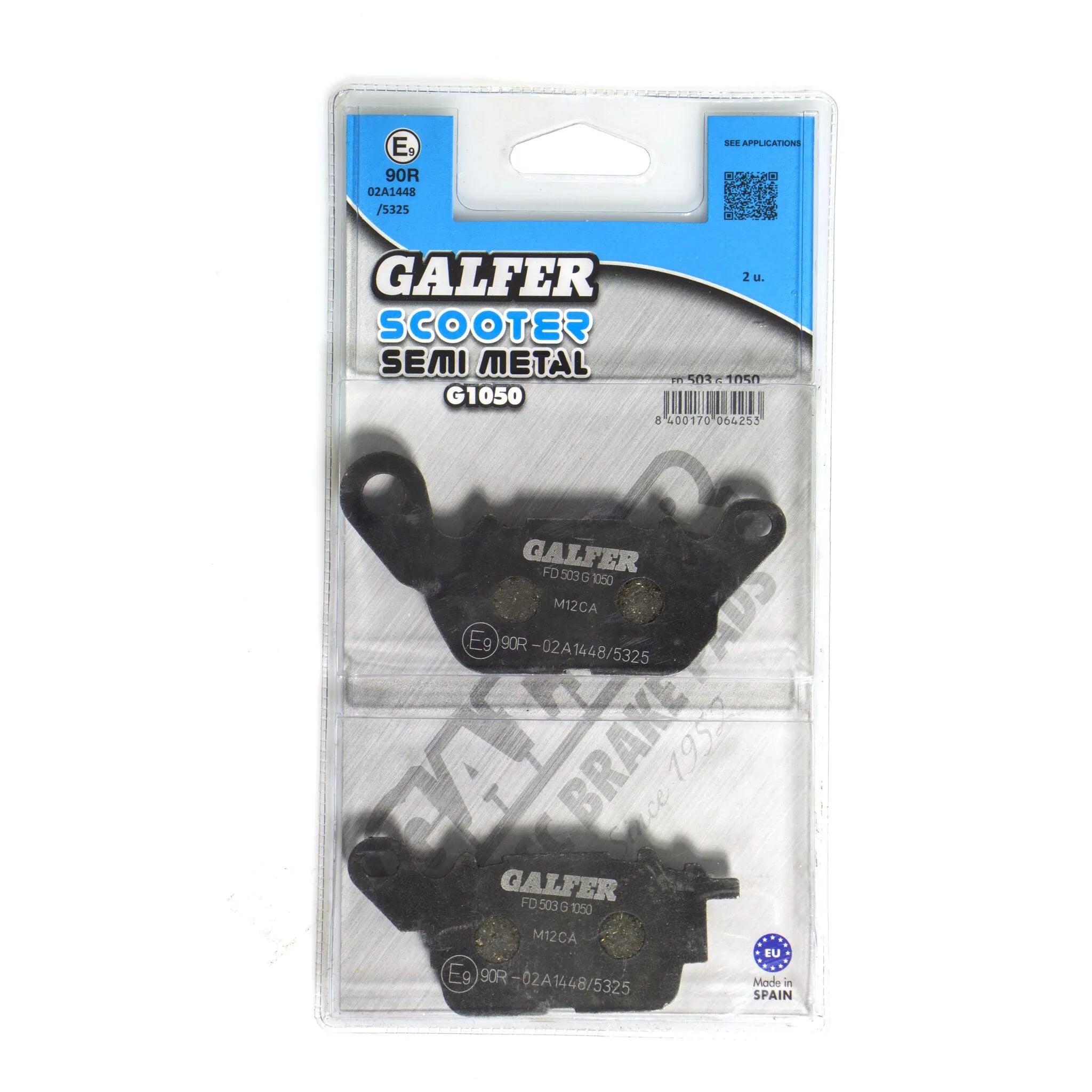 Galfer Semi-metallic Brake Pads - Versatile Performance