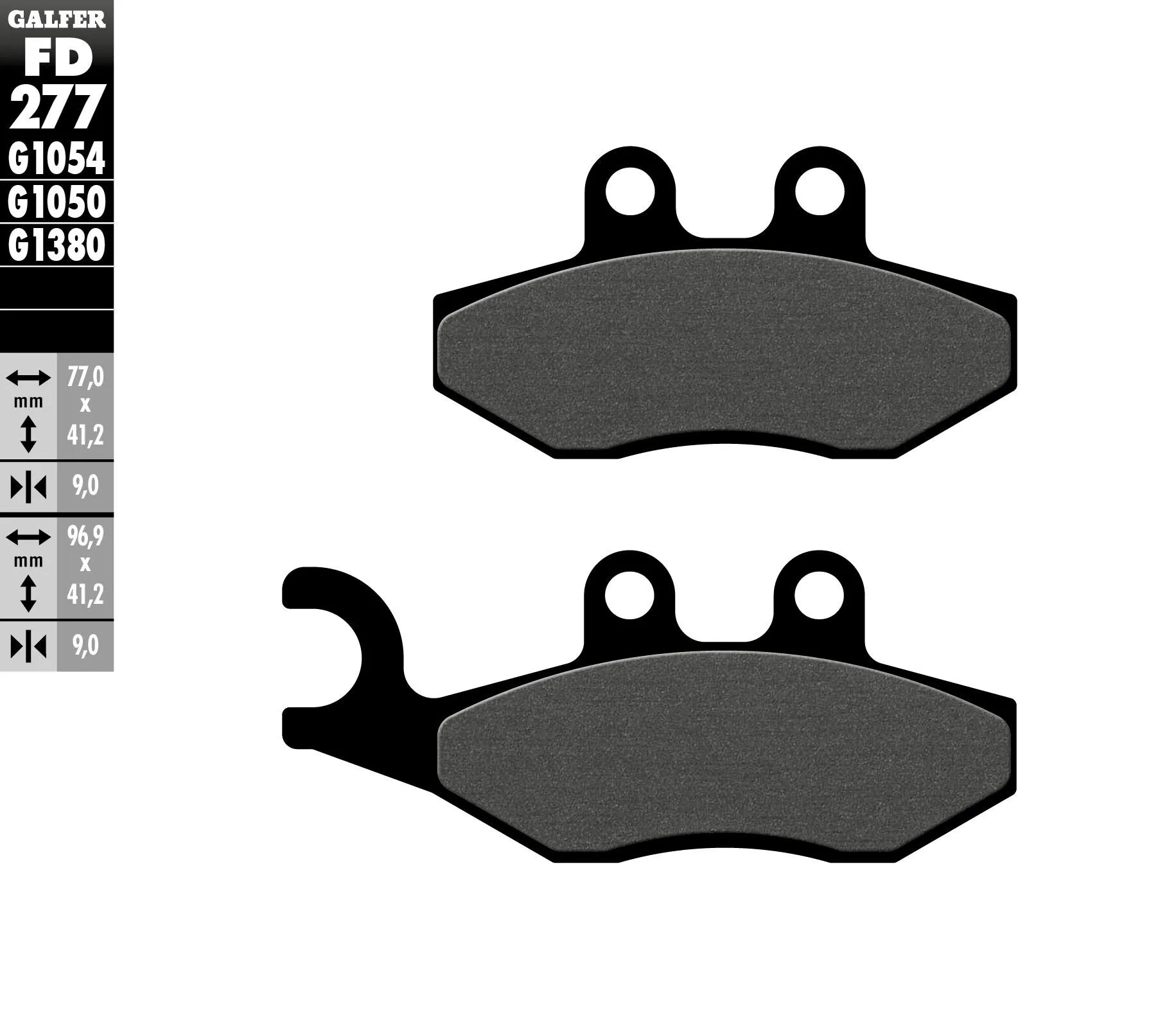 Galfer Organic Brake Pad Set
