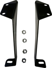 La Choppers kåbestøtte - sort stålbeslag