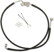 Drag Specialties Stainless Steel Brake Line Kit Rear