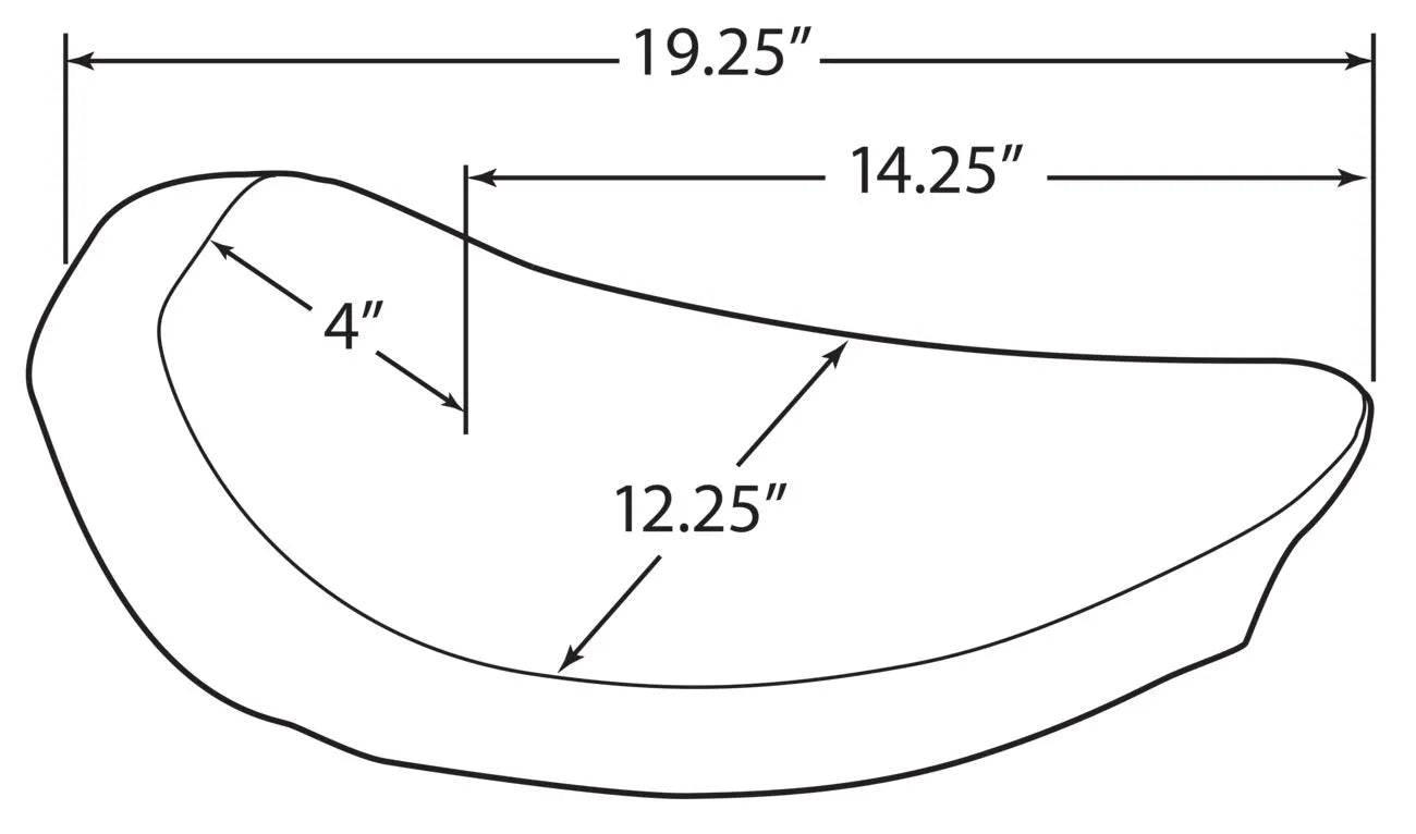 Drag Specialties Low Solo Seat