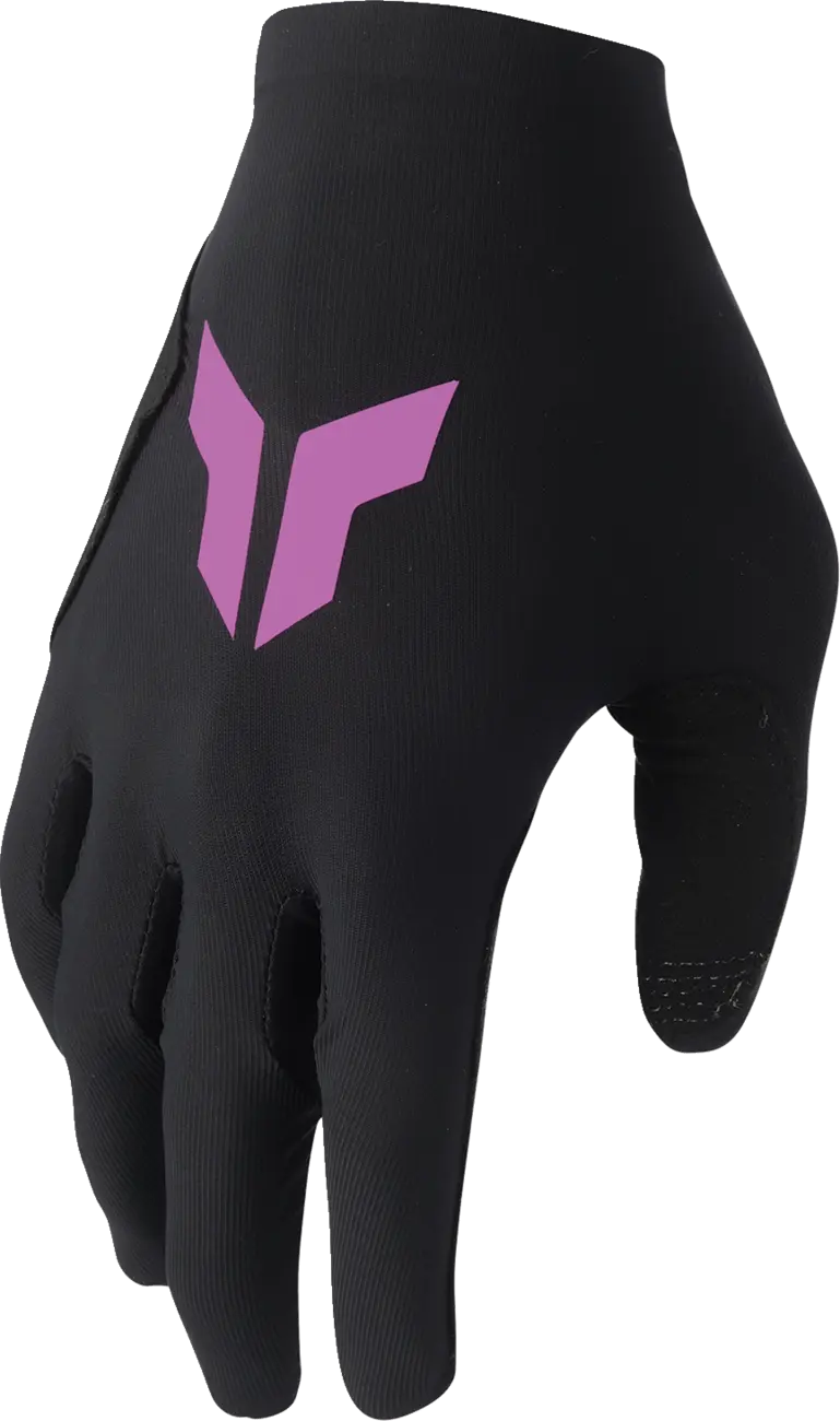 Thor Women's Sportmode Iconic Mx Gloves - Black/Orchid