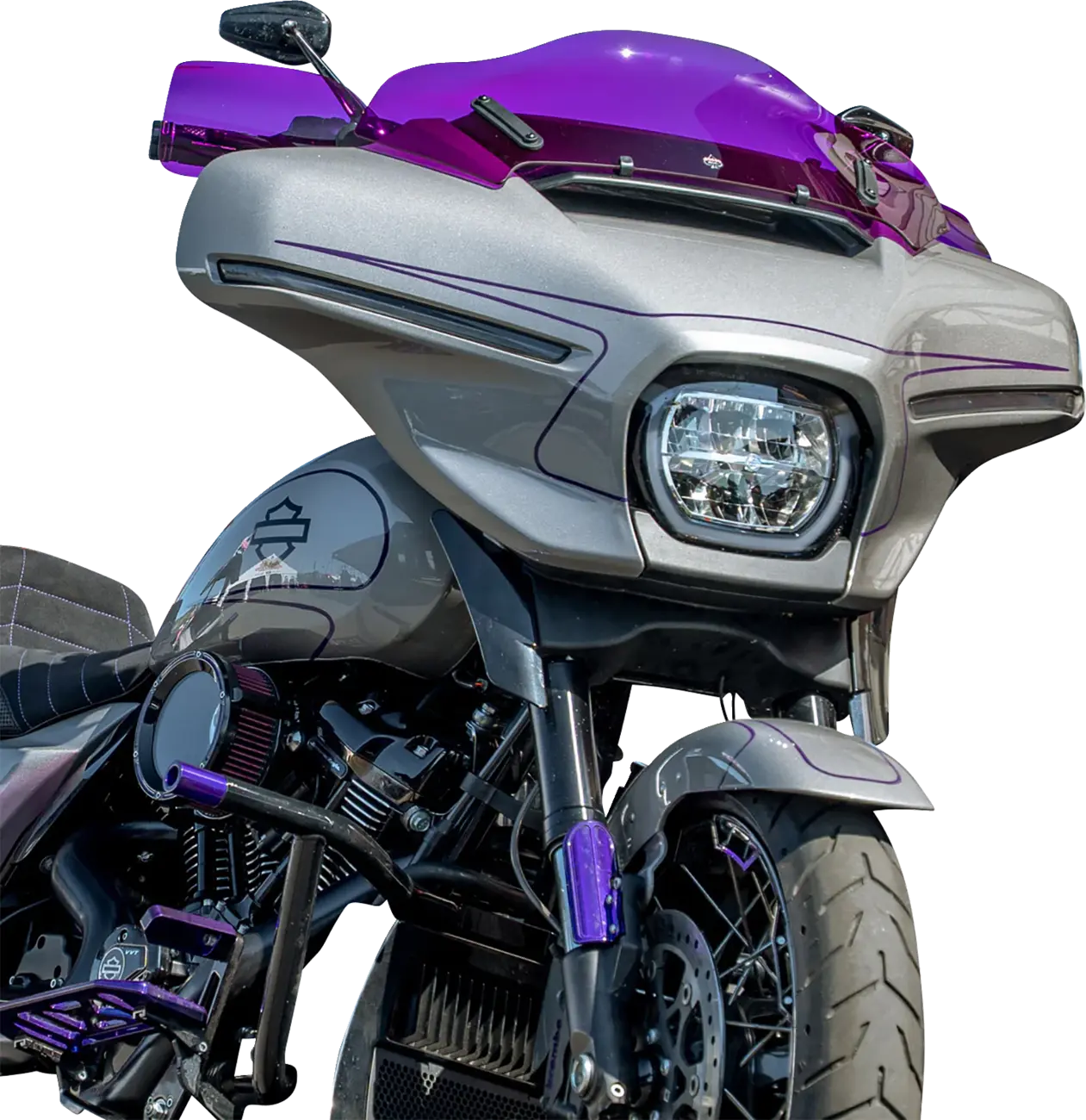 Klock Werks Flare® håndbeskyttere - lilla