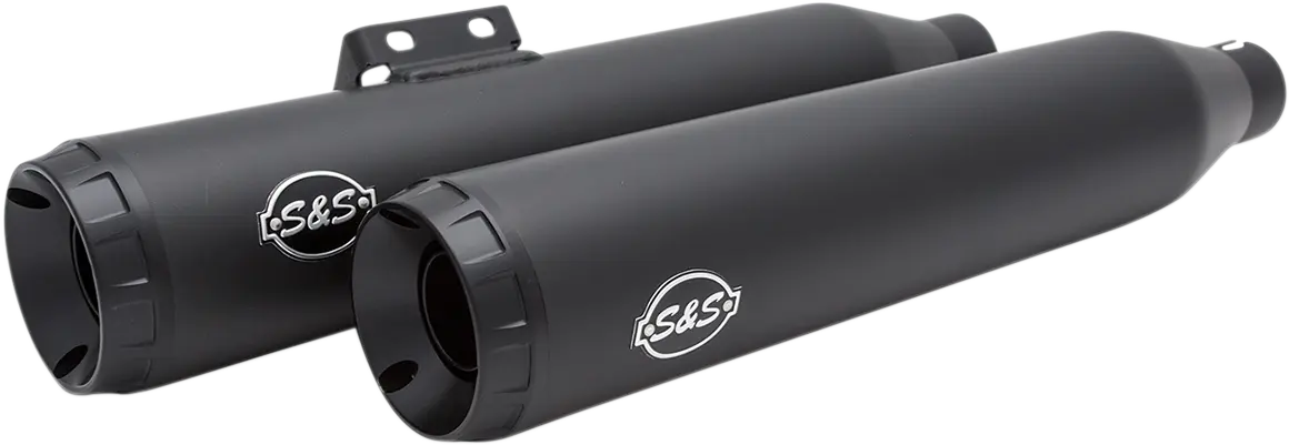 S&s Cycle Grand National Slip-on Mufflers - Black