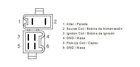 Motoplat Cdi-enhed - Elektronisk tændingsmodul