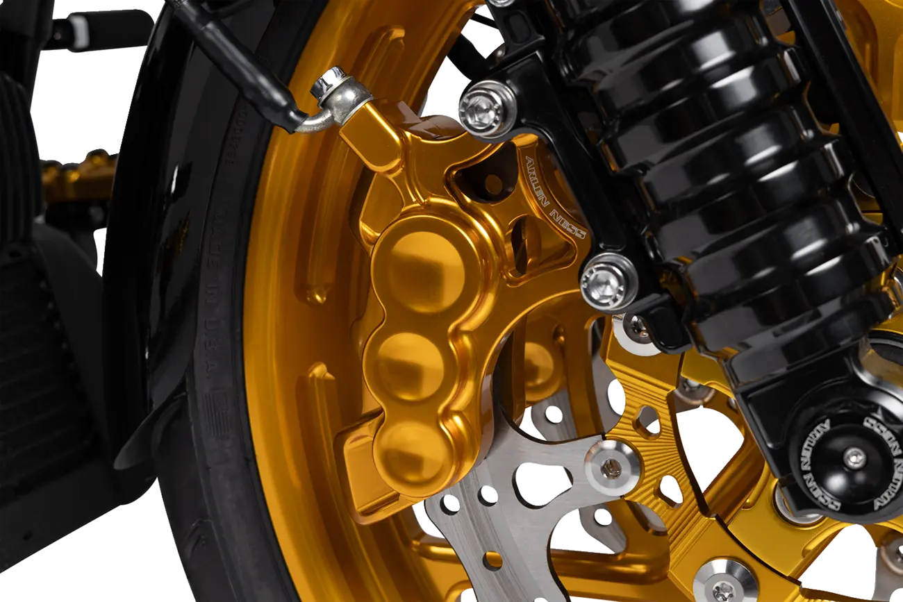 Arlen Ness 6-piston Caliper For Front Right, 14" Rotor