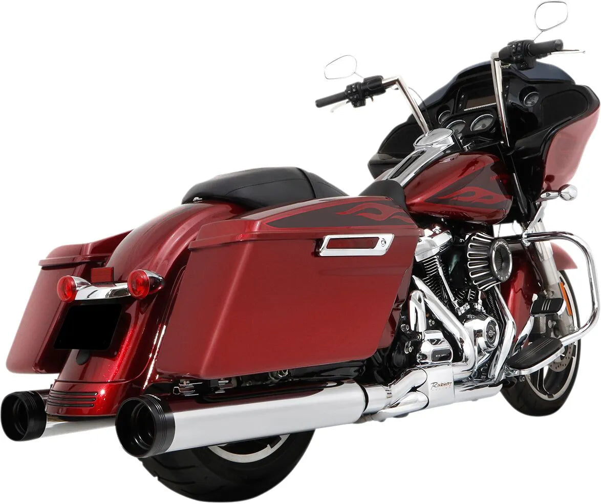 Rinehart Racing 4.5" Slip-on Mufflers For Touring Models