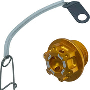 PSR Gold Anodiseret Aluminium Oliepåfyldningsdæksel Sæt M20 X 2.5