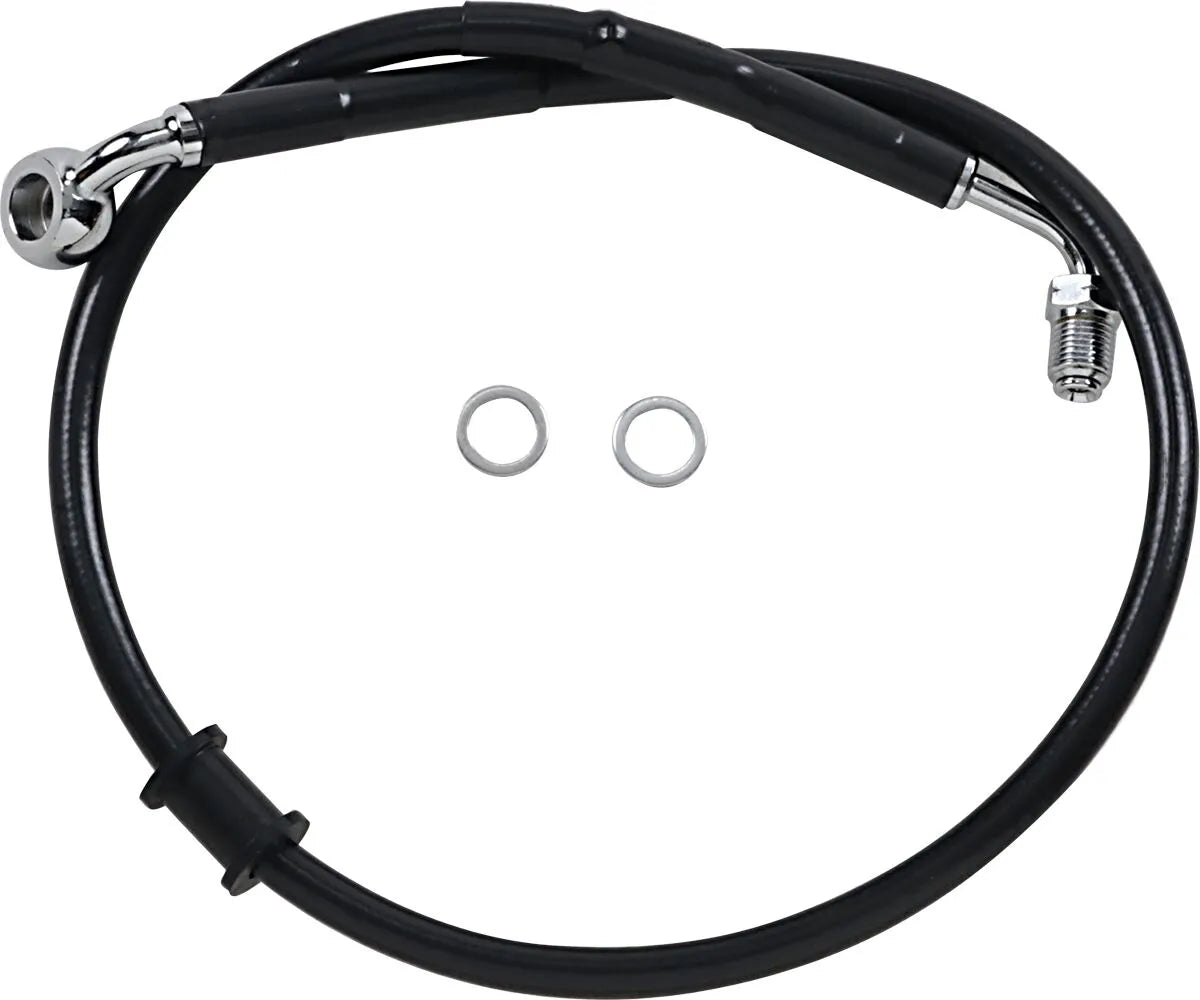 Drag Specialties Extended Brake Line For Abs - 25.25"