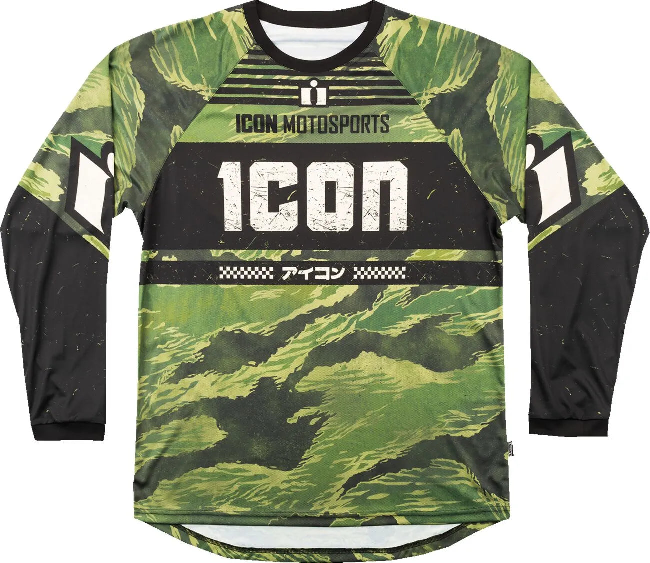 Icon Tiger’s Blood Jersey - Black/Camo Green