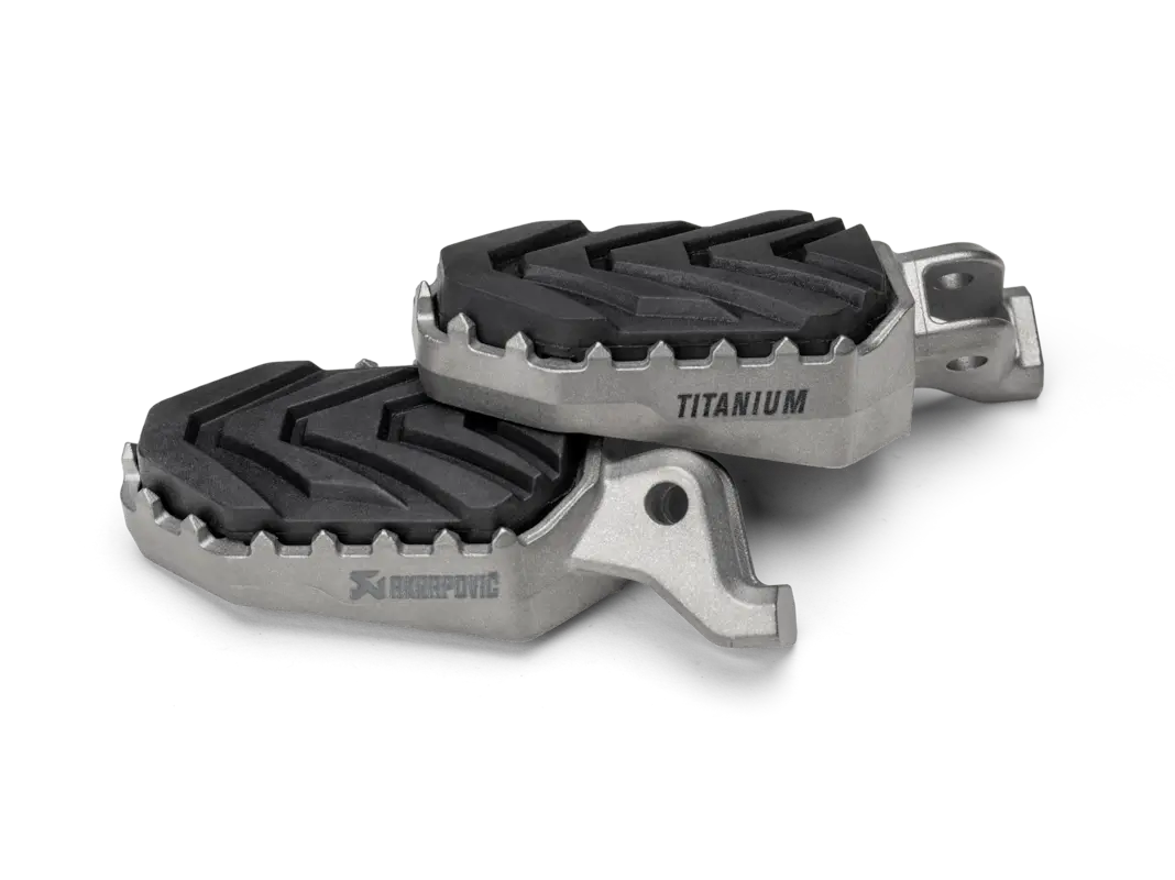 Akrapovic titanium fodpinde