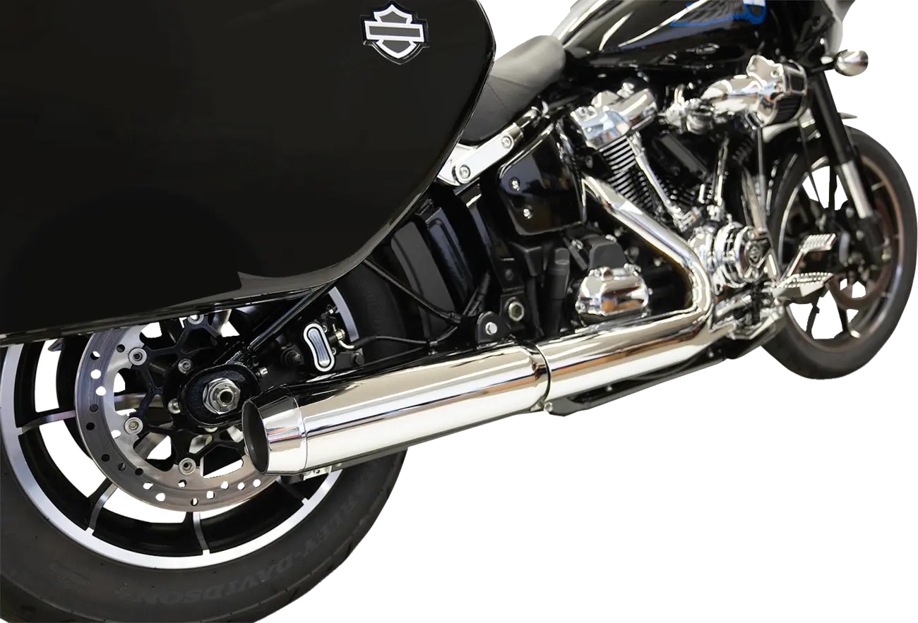 Bassani Xhaust 4" Slip-on Muffler With Baffle Core