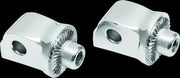 Kuryakyn Footpeg Adapter - Krom, Justerbar