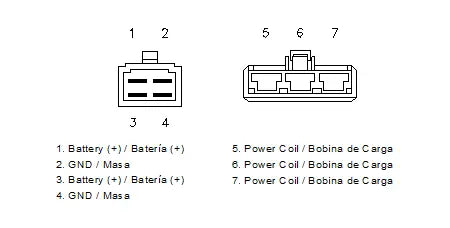 Motoplat Regulator - 12v Opladningsopgradering