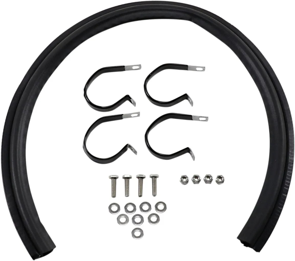 Moose Offroad fuld forrude - klar polykarbonat