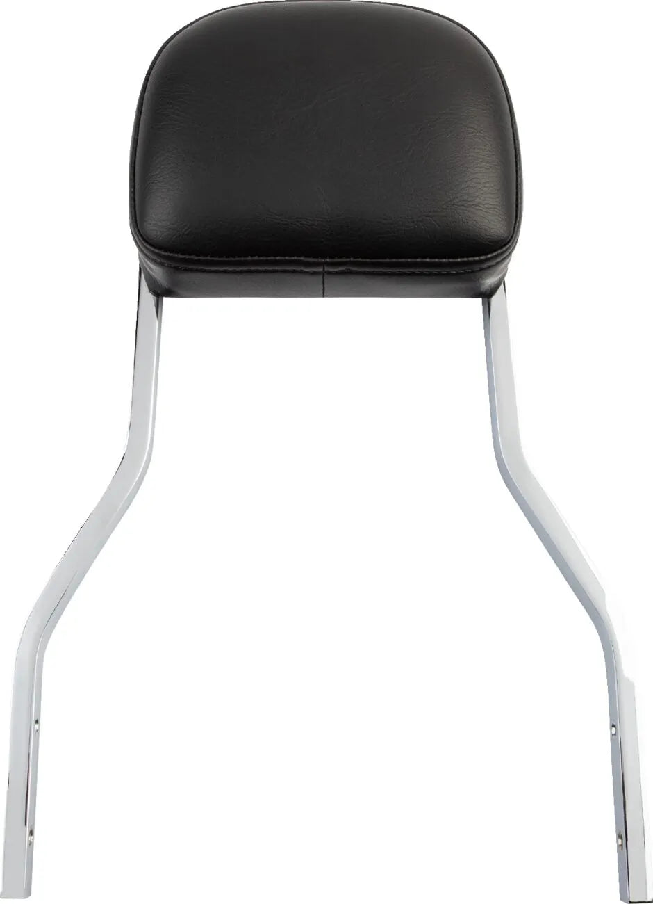 Cobra Square Sissy Bar - krom finish