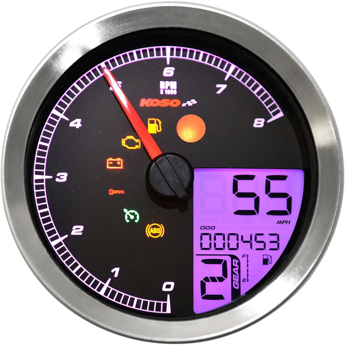 Hd-04 Speedometer/omdrejningstæller