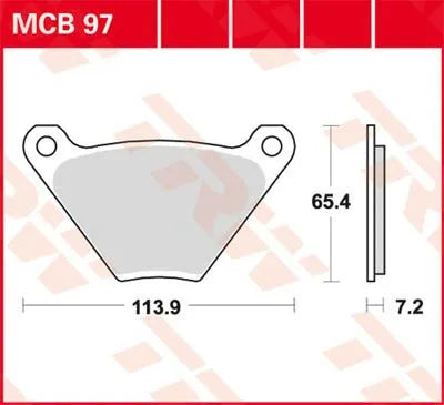 Trw All Round Sintered Metal Brake Pads