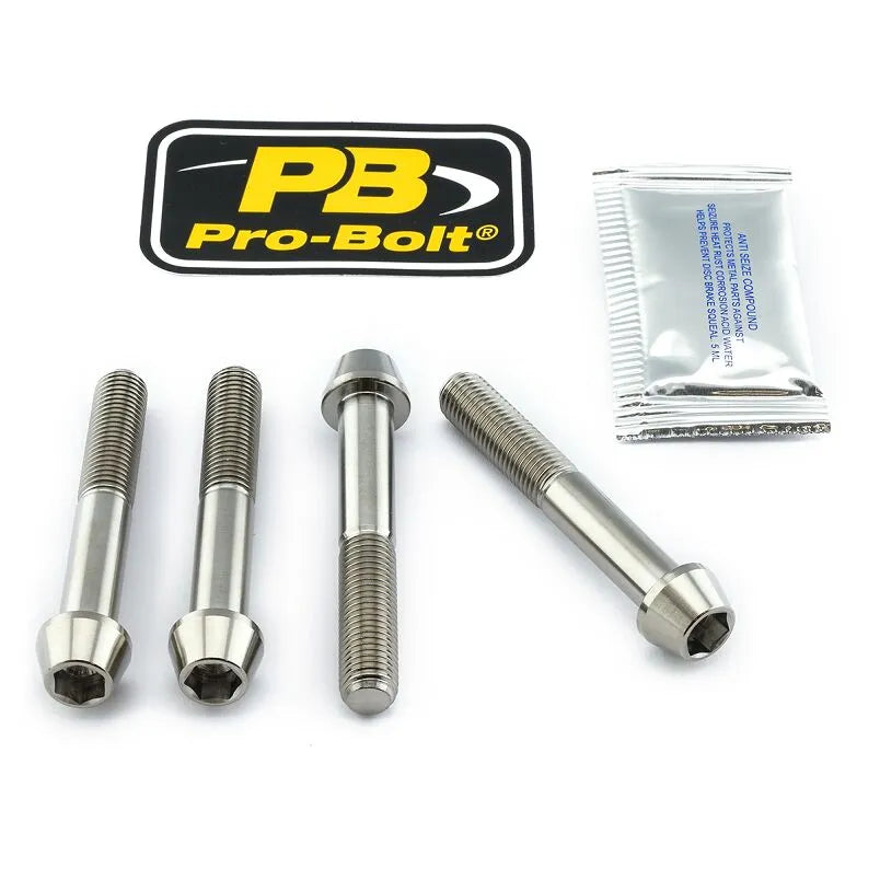 Pro Bolt Titanium Brake Caliper Mount Kit