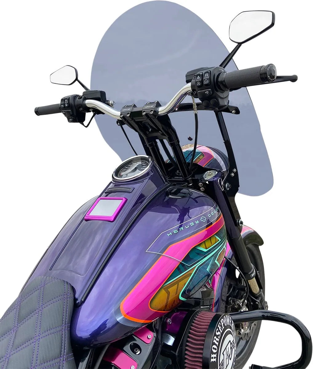 Klock Werks Flare Windshield - Dark Smoke