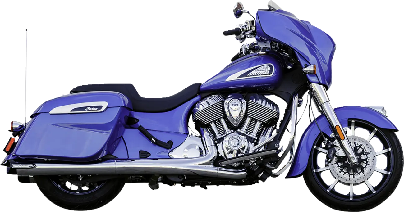 S&s Cycle 4" Broadhead Slip-on Mufflers - Chrome