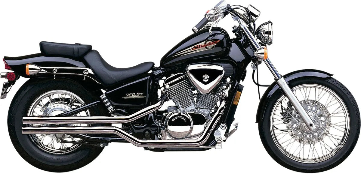Cobra Fatty Shotgun Exhaust System - Chrome Finish