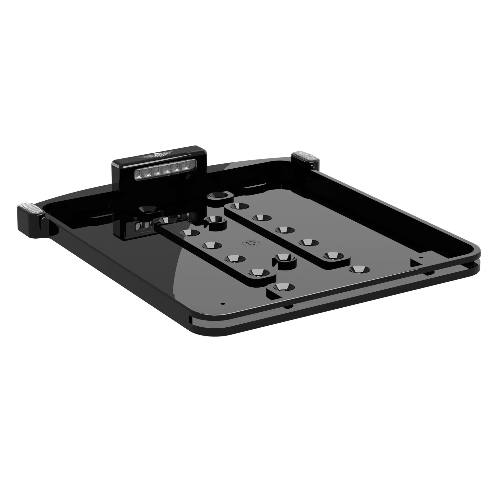 Heinz Bikes Micro License Plate Holder - Rear Mounting