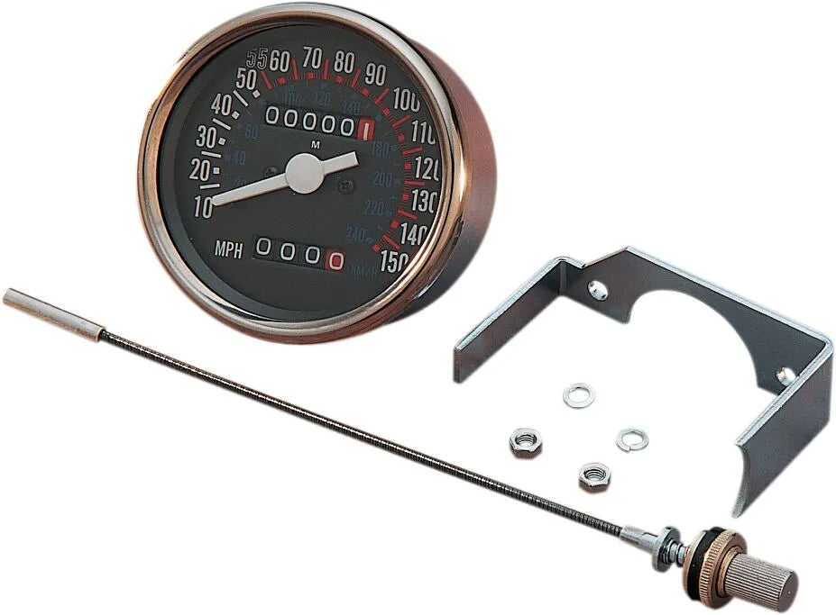 Drag Specialties 150 mph speedometer