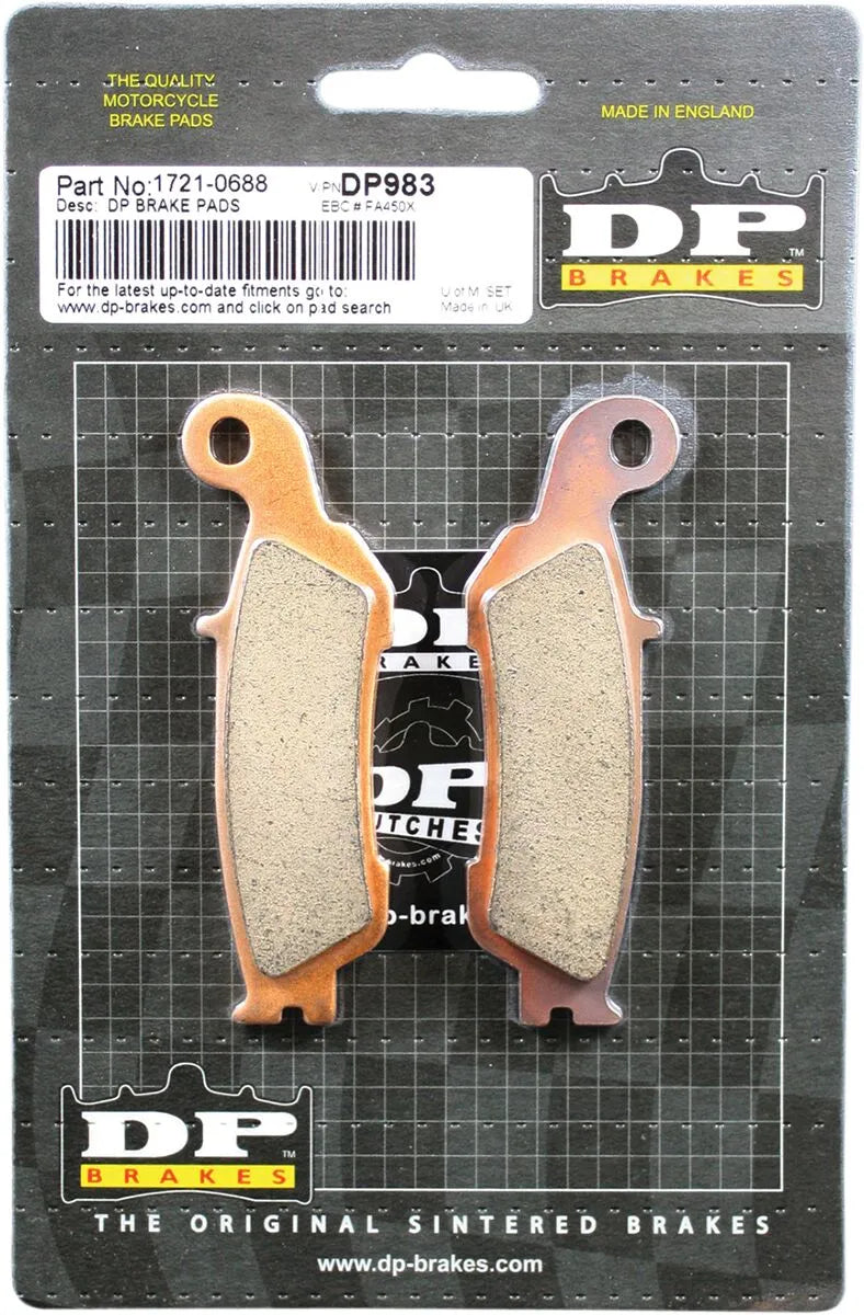 Dp Brakes Standard Sintered Brake Pads
