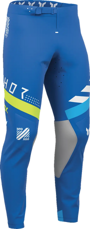 Thor Sportmode Synth Pants - Blue/White/Yellow